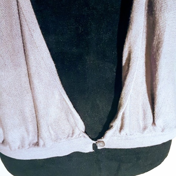 #C21 MOSSIMO WOMEN'S CROP TOP SHORT SLEEVE SWEATER - Picture 2 of 8